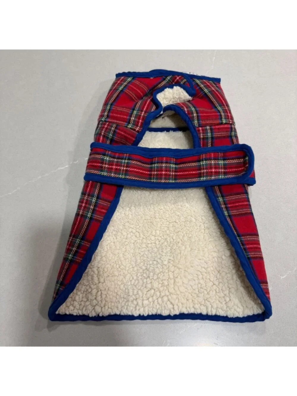 L.L. Bean dog sweater fleece jacket size M